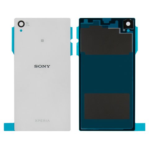 Задня панель корпуса для Sony C6902 L39h Xperia Z1, C6903 Xperia Z1, біла
