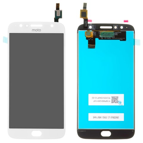 Дисплей для Motorola XT1803 Moto G5s Plus, XT1805 Moto G5s Plus Dual SIM, білий, Original PRC 