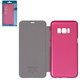 Чохол Nillkin Sparkle laser case для Samsung G955 Galaxy S8 Plus, рожевий, книжка, пластик, PU шкіра, #6902048138575