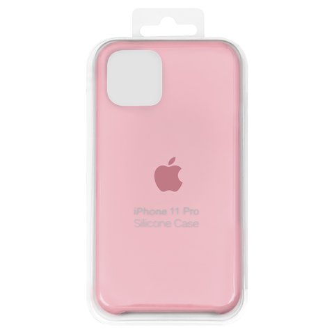 Чохол для iPhone 11 Pro, рожевий, Original Soft Case, силікон, light pink 06 