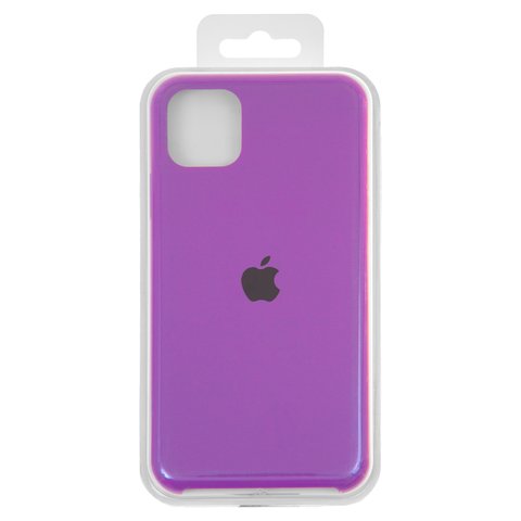 Чехол для iPhone 11 Pro Max, фиолетовый, Original Soft Case, силикон, grape 43 