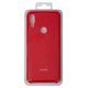 Чехол для Huawei P Smart Z, Y9 Prime (2019), красный, Original Soft Case, силикон, red (14)