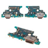 Шлейф для Samsung G980 Galaxy S20, G981 Galaxy S20 5G, конектора зарядки, з мікрофоном, Original (PRC), плата зарядки, USB тип-C, EU