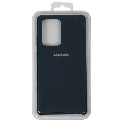 Чехол для Samsung G988 Galaxy S20 Ultra, черный, синий, Original Soft Case, силикон, dark blue 08 