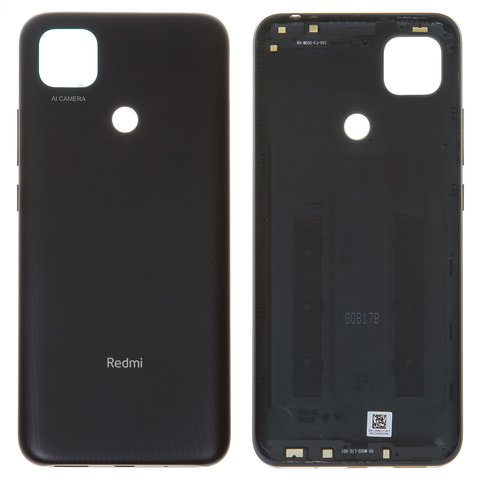Задня панель корпуса для Xiaomi Redmi 9C, сіра, midnight Gray, M2006C3MG, M2006C3MT