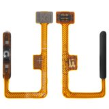 Шлейф для Xiaomi Mi 11 Lite, Mi 11 Lite 5G, Mi 11 Lite 5G NE, для сканера відбитка пальця (Touch ID), чорний, M2101K9AG, boba black