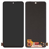 Дисплей для Xiaomi Poco X5 5G, Redmi Note 12 4G, Redmi Note 12 5G, чорний, без рамки, Оригінал (переклеєне скло), 22111317PG, 22111317PI, 23021RAAEG, 23021RAA2Y, 23027RAD4I, 23028RA60L, 22111317I, 22111317G