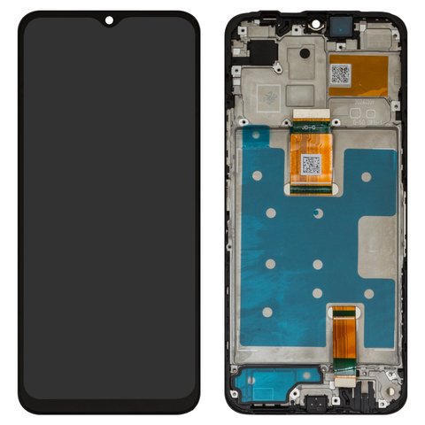 Дисплей для Huawei Honor X6b, черный, с рамкой, Original PRC , JDY LX1, JDY LX2