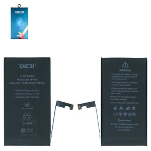 Аккумулятор Deji для Apple iPhone 15, Li ion, 3,876 B, 3349 мАч, original IC