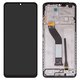 Дисплей для Xiaomi Redmi 14R, черный, с рамкой, Original (PRC)