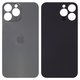 Задня панель корпуса для iPhone 13 Pro Max, сіра, не потрібно знімати скло камери, Original (PRC), Graphite, big hole