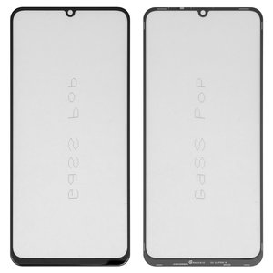 Скло корпуса G+OCA PRO для Realme C51, C53 NFC, Narzo N53, Note 50, з ОСА плівкою, чорне