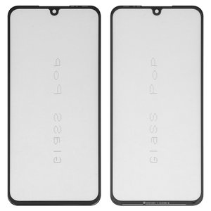 Стекло корпуса G+OCA PRO для Infinix Note 11, Note 12 X663D , с OCA пленкой, черное