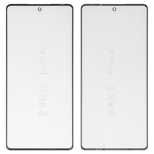 Стекло корпуса G+OCA PRO для Tecno Camon 30 CL6, CL6k , Camon 30 5G CL7 , с OCA пленкой, черное