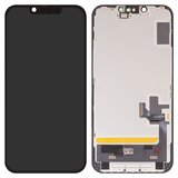 Дисплей для iPhone 14 Pro Max, черный, с рамкой, High Copy, без ошибки, (OLED), DD-OLED OEM soft, 120Hz, diagnosable
