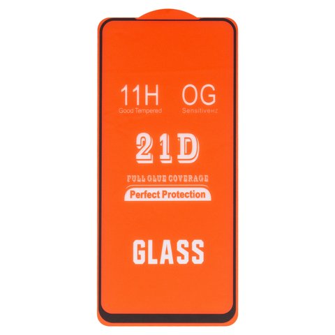 Защитное стекло для Motorola Moto E14, Moto G04, Moto G24, совместимо с чехлом, Full Glue, без упаковки , черный
