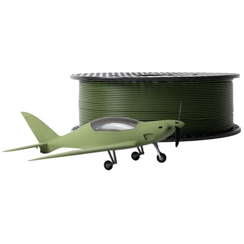 Філамент для 3D принтера PRUSA PLA Lightweight Army Green, 1 кг