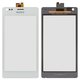 Touchscreen compatible with Sony C1904 Xperia M, C1905 Xperia M, C2004 Xperia M Dual, C2005 Xperia M Dual, (white)