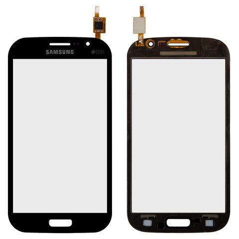 Cristal táctil puede usarse con Samsung I9060i Galaxy Grand Neo Plus, negro