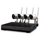 Set of HL0162 Network Video Recorder and 4 Wireless IP Surveillance Cameras