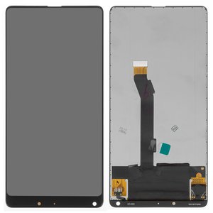 Дисплей для Xiaomi Mi Mix 2, Mi Mix Evo, черный, без рамки, High Copy, MDE5