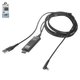 HDMI To Lightning Cable Hoco UA14, (black, 200 cm)