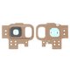 Camera Lens compatible with Samsung G960 Galaxy S9, (golden, with frames, sunrise gold)
