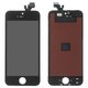 LCD compatible with iPhone 5, (black, with frame, AAA, Tianma+)