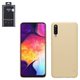 Case Nillkin Super Frosted Shield compatible with Samsung A505F/DS Galaxy A50, (golden, matt, plastic) #6902048175211