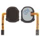 Cable flex puede usarse con Samsung A202F/DS Galaxy A20e, para escaner de huellas dactilares, negro