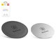 Metal Plates Baseus Magnet Iron Suit compatible with Car Holders, (silver, black, PU leather, metal) #ACDR-A0S