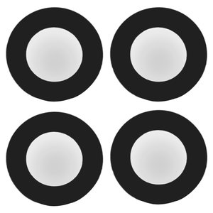 Camera Lens compatible with iPhone 13, iPhone 13 mini, black, without frame, set 2 pcs., Original PRC  