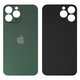 Panel trasero de carcasa puede usarse con iPhone 13 Pro, verde, es necesario desmontar la cámara, alpine Green, small hole