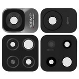 Camera Lens compatible with Xiaomi Redmi Note 11 Pro Plus 5G, (black, without frame)