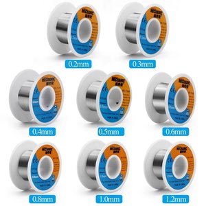 Estaño Mechanic HX T100, Sn 63% , Pb 37%, flux 1 3%, 0,5 mm, 100 g