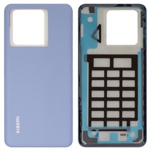Housing Back Cover compatible with Xiaomi 13T, blue, alpine blue 