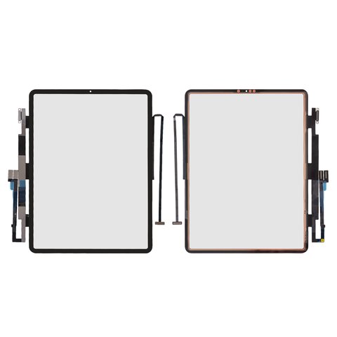 Сенсорный экран для iPad Pro 12.9 2018 3th Gen , iPad Pro 12.9 2020 4th Gen , черный, HC, #A2014 A1895 A1876 A2069
