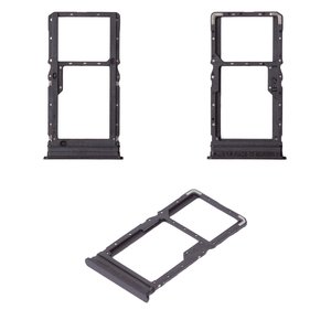 SIM Card Holder compatible with Xiaomi Redmi 13, black, midnight black 