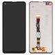 LCD compatible with Motorola Moto G Power (2021), (black, without frame, High Copy, XT2117)