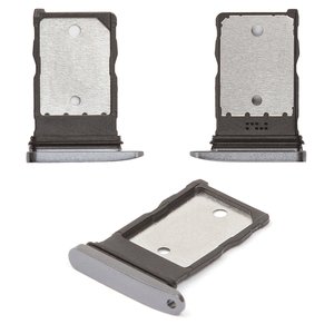 SIM Card Holder compatible with Google Pixel 9 Pro, black, obsidian 