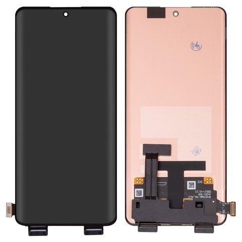 Pantalla LCD puede usarse con Realme 10 Pro Plus RMX3687, RMX3686 , 11 Pro RMX3771 , 12 Pro 5G; Oppo Reno 8T 5G, Reno11 CPH2599 , Reno9 PHM110 , negro, sin marco, Original PRC , ver. BOE, CPH2531, CPH2525