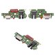 Flat Cable compatible with Infinix Hot 40 (X6836), Hot 40 Pro (X6837), (charge connector, with components, Original (PRC), charging board)