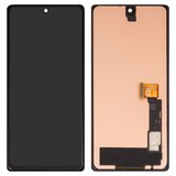 LCD compatible with Google Pixel 6 Pro, (black, with frame, Copy, (TFT) GLUOG, G8VOU)