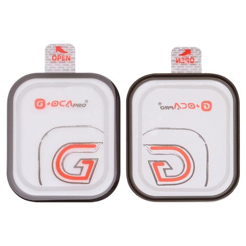 Housing Glass G+OCA PRO compatible with Apple Watch 10 46mm, with OCA film, black 