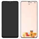 LCD compatible with Samsung A336 Galaxy A33 5G, (black, without frame, original (change glass) )