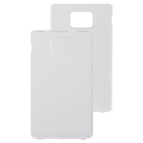 Battery Back Cover compatible with Samsung I9100 Galaxy S2, white 