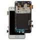 LCD compatible with Samsung I9105 Galaxy S2 Plus, (white, with frame, Original (PRC))