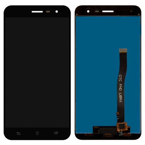 LCD compatible with Asus ZenFone 3 ZE552KL , black, without frame 