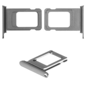 SIM Card Holder compatible with iPhone 11, black, single sim 