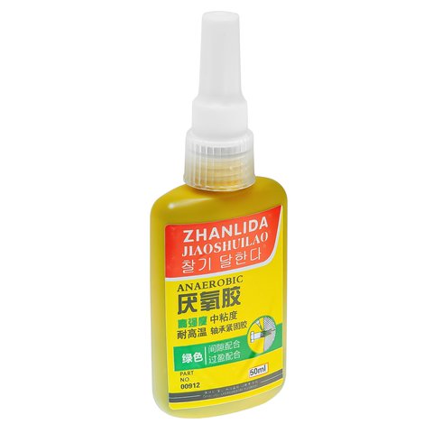Glue Thread Zhanlida 00912, green, 50 ml, anaerobic 